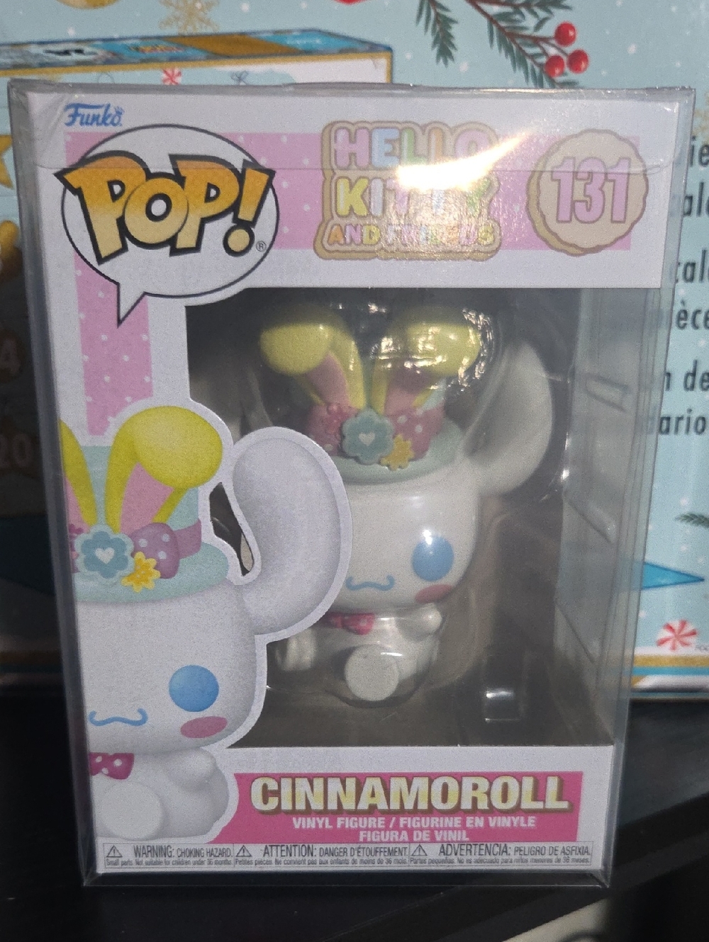 Funko Cinnamoroll Pop! Figure - White with Yellow, Pink & Blue Accents